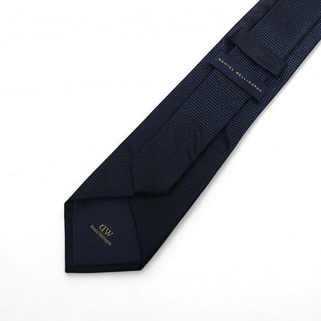 ダニエルウェリントン DANIEL WELLINGTON ネクタイ＆チーフ＆タイバー ３点セット DW02800001 メンズ ネイビー ネクタイ WQ00055701