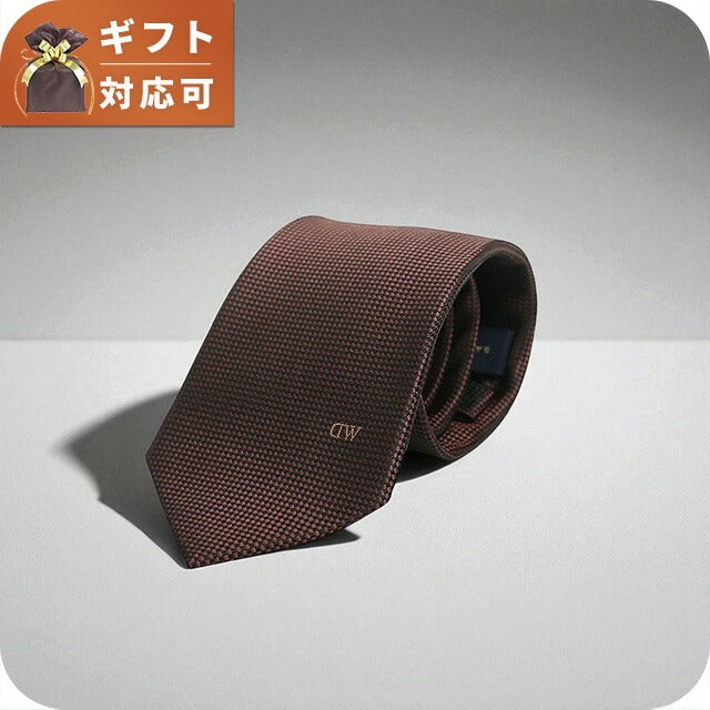 ダニエルウェリントン DANIEL WELLINGTON ネクタイ DW02500001-264337-BROWN メンズ ブラウン ネクタイ WQ00055706
