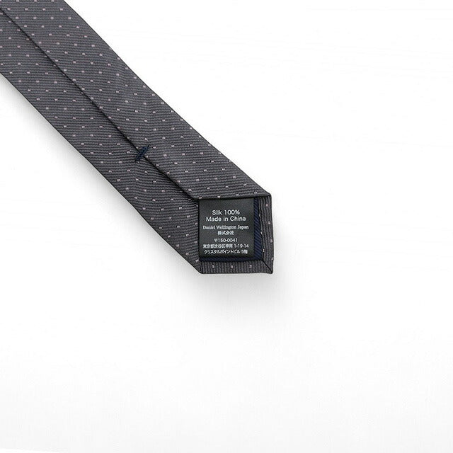 ダニエルウェリントン DANIEL WELLINGTON ネクタイ DW02500006-265272-GRAY メンズ グレー ネクタイ WQ00055710