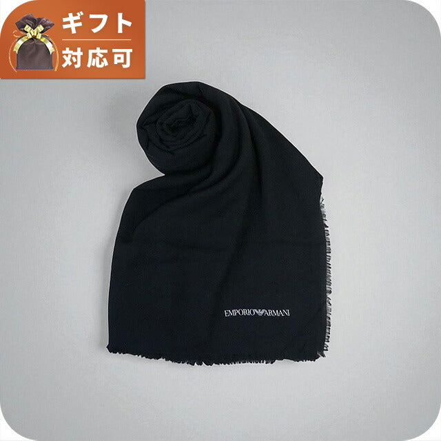 エンポリオアルマーニ EMPORIO ARMANI マフラー 625298-2R351-00020 メンズ ブラック マフラー WQ00055716
