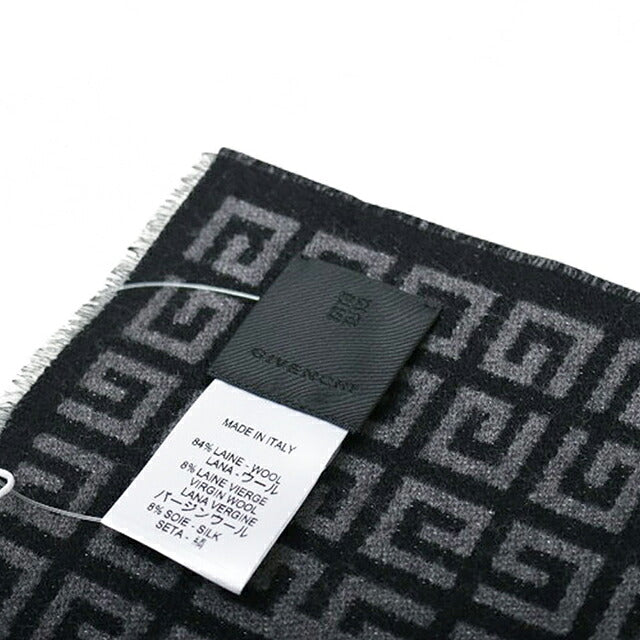 ジバンシー GIVENCHY マフラー GV3518-J6261-003 ユニセックス メンズ レディース グレー マフラー WQ00055757