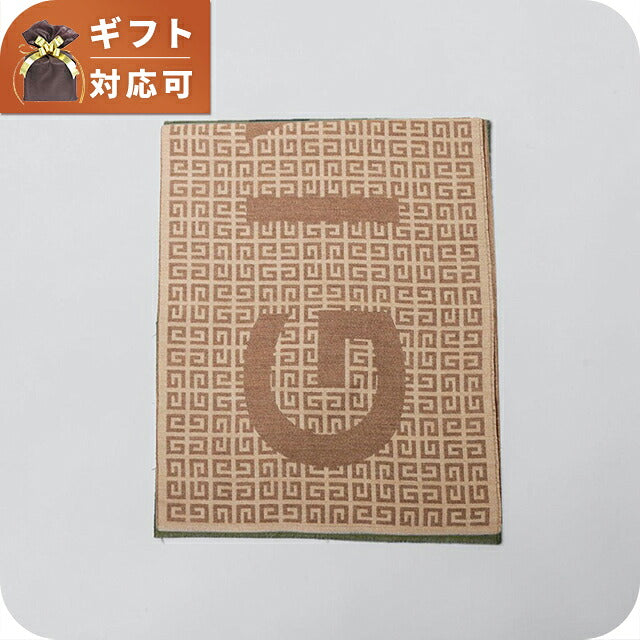 ジバンシー GIVENCHY マフラー GV3518-J6261-004 ユニセックス メンズ レディース ベージュ ブラウン マフラー WQ00055758