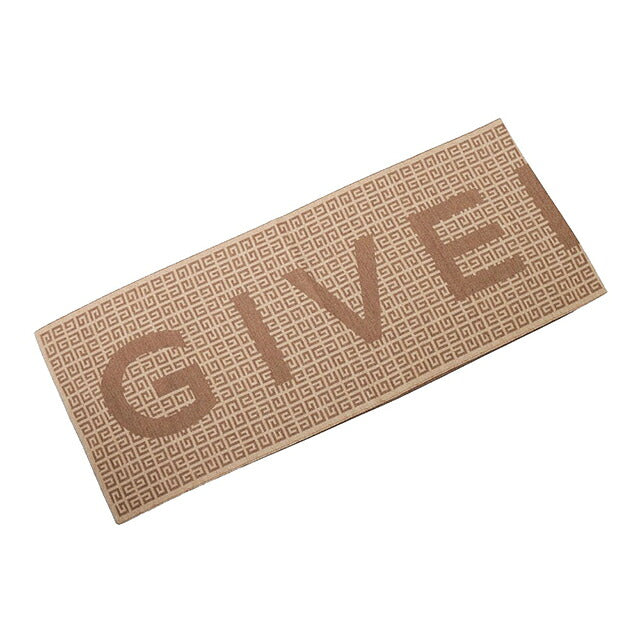 ジバンシー GIVENCHY マフラー GV3518-J6261-004 ユニセックス メンズ レディース ベージュ ブラウン マフラー WQ00055758