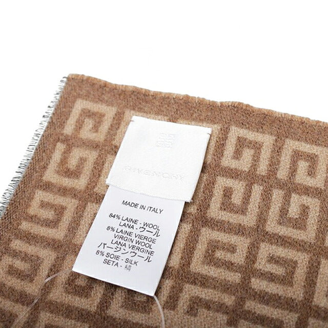 ジバンシー GIVENCHY マフラー GV3518-J6261-004 ユニセックス メンズ レディース ベージュ ブラウン マフラー WQ00055758