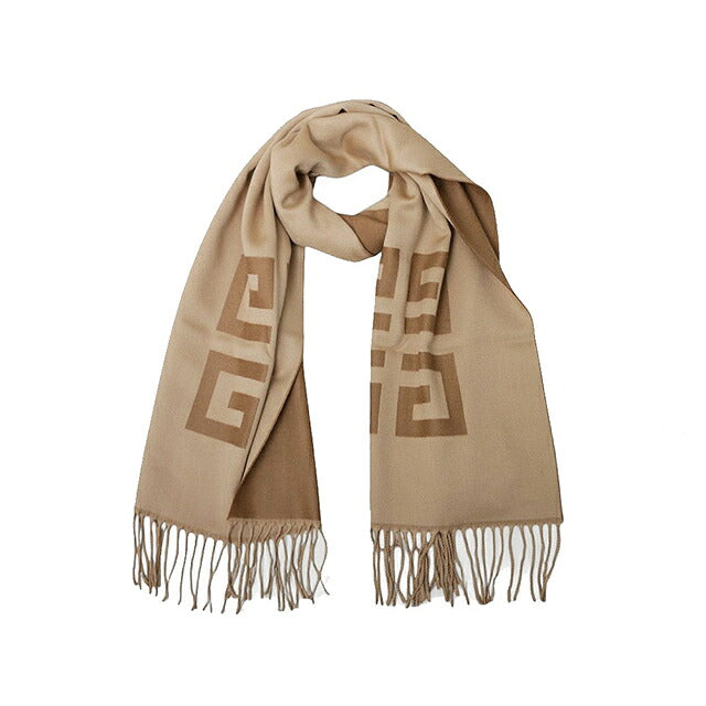 ジバンシー GIVENCHY マフラー GV3518-J5780-001 ユニセックス メンズ レディース ベージュ マフラー WQ00055760