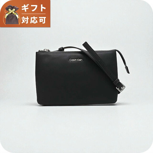 カルバンクライン CALVIN KLEIN ショルダーバッグ K60K608409-BAX レディース ブラック WQ00055803