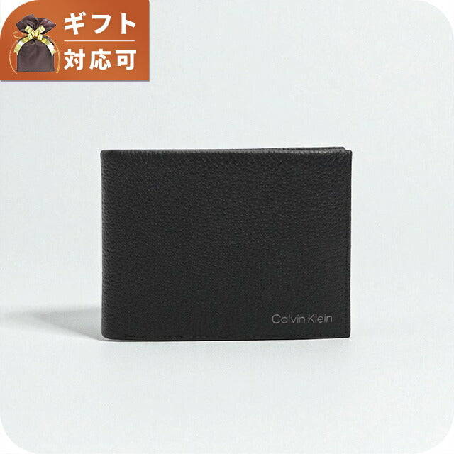 カルバンクライン CALVIN KLEIN 三つ折り財布 K50K507969-BAX メンズ ブラック WQ00055806