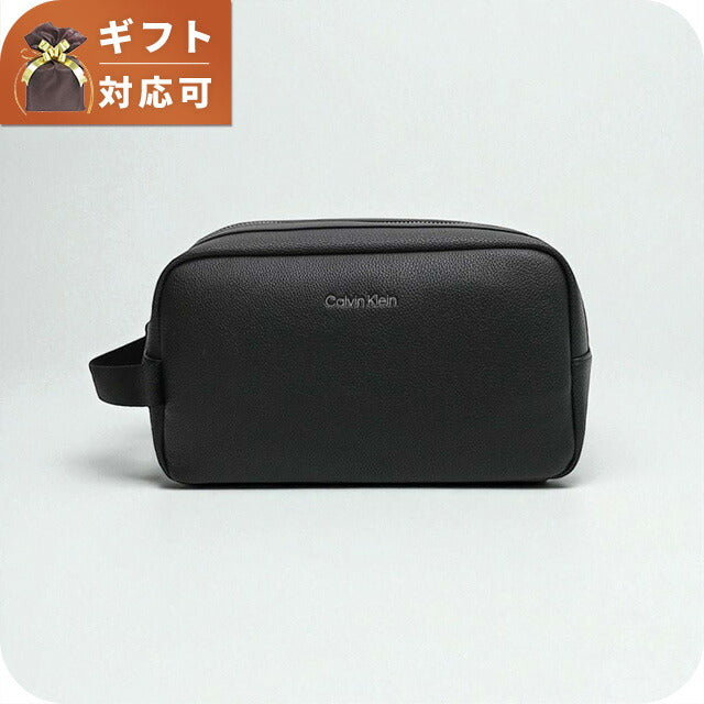 カルバンクライン CALVIN KLEIN ウォッシュバッグ K50K507347-BAX メンズ ブラック WQ00055807