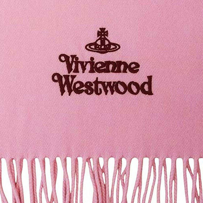 ヴィヴィアンウエストウッド VIVIENNE WESTWOOD マフラー 25-W00Q7-G401 レディース メンズ ピンク マフラー WQ00055833