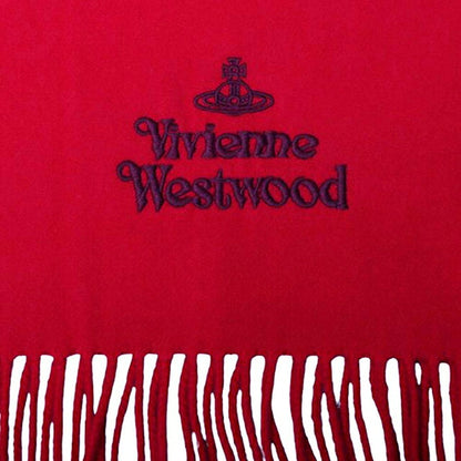 ヴィヴィアンウエストウッド VIVIENNE WESTWOOD マフラー 25-W00Q7-H401 レディース メンズ レッド マフラー WQ00055834