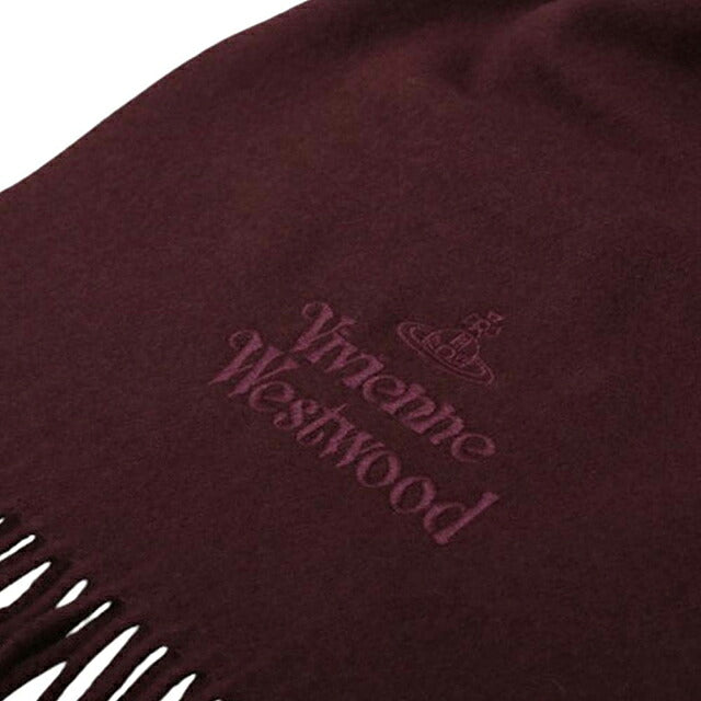 ヴィヴィアンウエストウッド VIVIENNE WESTWOOD マフラー 25-W00Q7-I401 レディース メンズ ボルドー マフラー WQ00055835