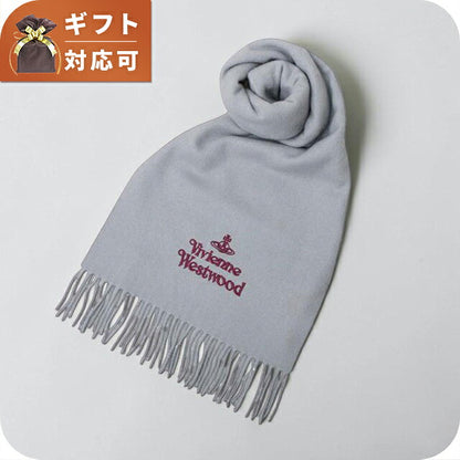 ヴィヴィアンウエストウッド VIVIENNE WESTWOOD マフラー 25-W00Q7-P403 レディース メンズ ライトグレー マフラー WQ00055839