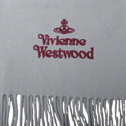 ヴィヴィアンウエストウッド VIVIENNE WESTWOOD マフラー 25-W00Q7-P403 レディース メンズ ライトグレー マフラー WQ00055839