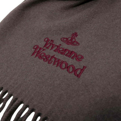 ヴィヴィアンウエストウッド VIVIENNE WESTWOOD マフラー 25-W00Q7-D401 レディース メンズ ブラウン マフラー WQ00055840