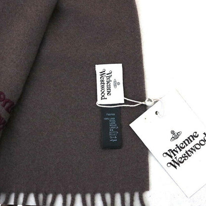 ヴィヴィアンウエストウッド VIVIENNE WESTWOOD マフラー 25-W00Q7-D401 レディース メンズ ブラウン マフラー WQ00055840