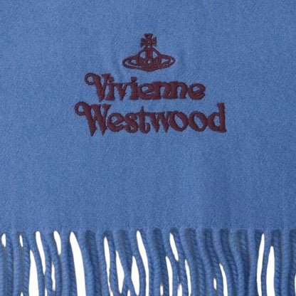 ヴィヴィアンウエストウッド VIVIENNE WESTWOOD マフラー 25-W00Q7-K401 レディース メンズ ブルー マフラー WQ00055841