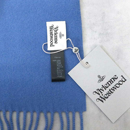ヴィヴィアンウエストウッド VIVIENNE WESTWOOD マフラー 25-W00Q7-K401 レディース メンズ ブルー マフラー WQ00055841