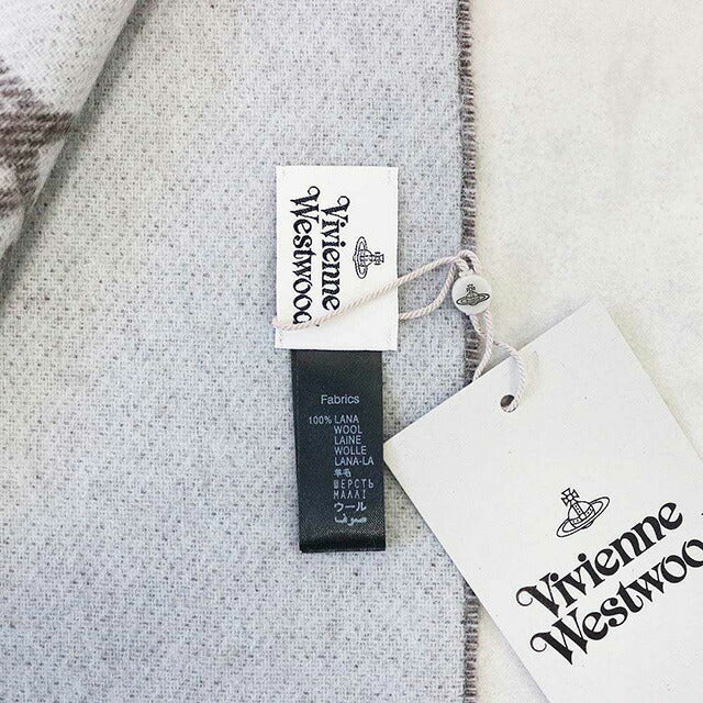 ヴィヴィアンウエストウッド VIVIENNE WESTWOOD マフラー 25-W00ZH-D401 レディース メンズ ビッグオーブロゴ ブラウン マフラー WQ00055842