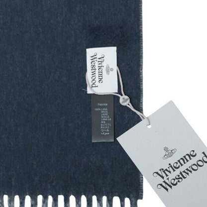 ヴィヴィアンウエストウッド VIVIENNE WESTWOOD マフラー 25-W00ZH-P407 レディース メンズ ビッグオーブロゴ ミネラルグレー WQ00055846