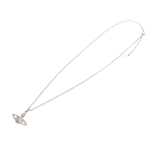 ヴィヴィアンウエストウッド VIVIENNE WESTWOOD MINI BAS RELIEF ネックレス 63020086-02P656 レディース シルバー ピンク WQ00056075