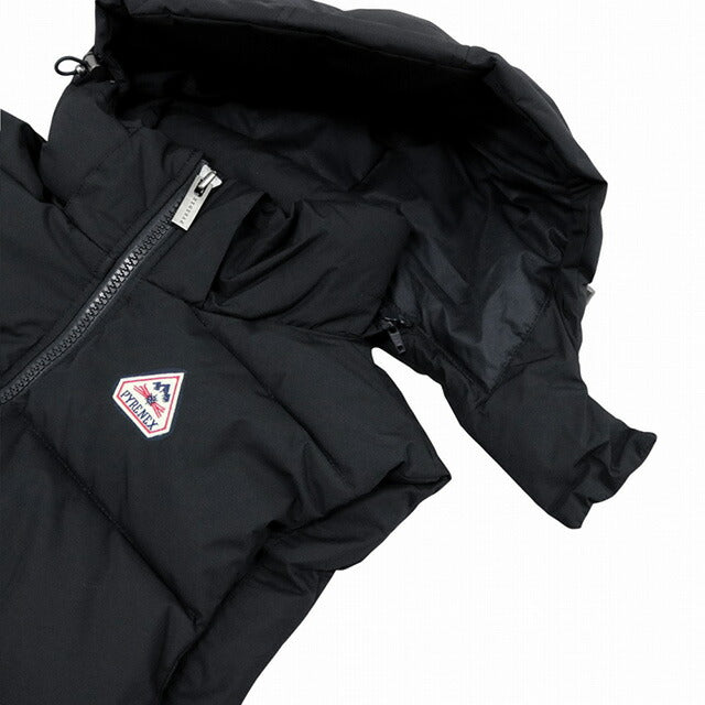 ピレネックス PYRENEX SPOUTNIC MINI RIPSTOP VEST ダウンベスト HMY021-BLACK-S メンズ ダウンジャケット WQ00056374
