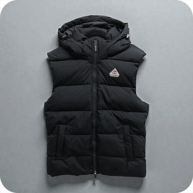 ピレネックス PYRENEX SPOUTNIC MINI RIPSTOP VEST ダウンベスト HMY021-BLACK-L メンズ ダウンジャケット WQ00056376