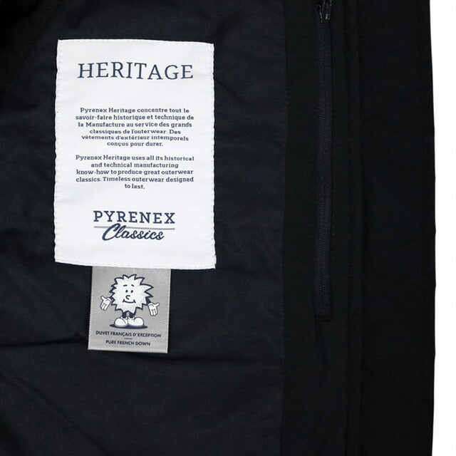 ピレネックス PYRENEX SPOUTNIC MINI RIPSTOP VEST ダウンベスト HMY021-BLACK-XL メンズ ダウンジャケット WQ00056377