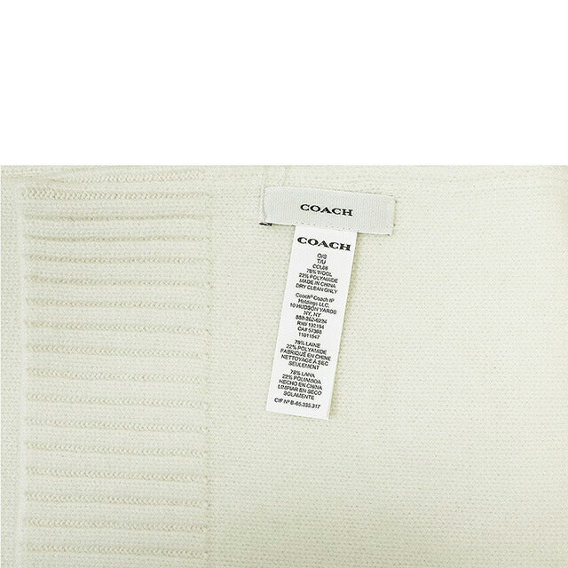 コーチ COACH EMBOSSED KNIT MUFFLER マフラー CCL86-CHK ユニセックス マフラー WQ00056539