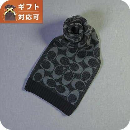 Coach COACH JUMBO SIGNATURE C SCARF Muffler COWC540471-001 Unisex Muffler WQ00056541