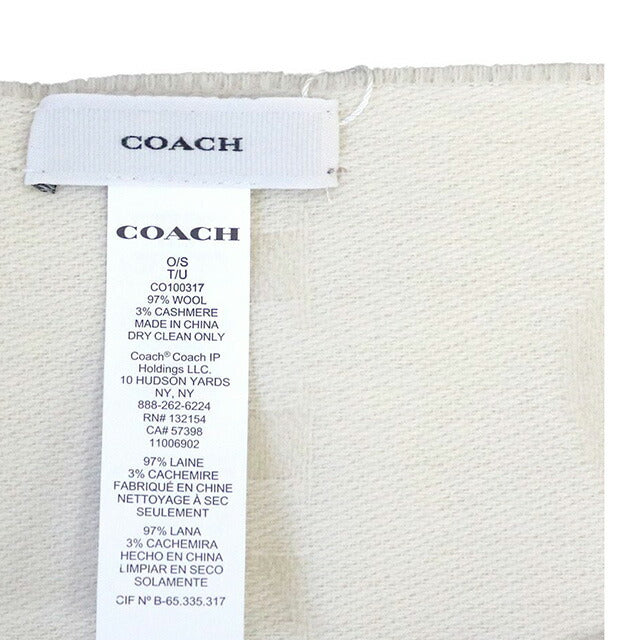 コーチ COACH BIAS SIGNATURE C MUFFLER マフラー CO100317-151 ユニセックス マフラー WQ00056544