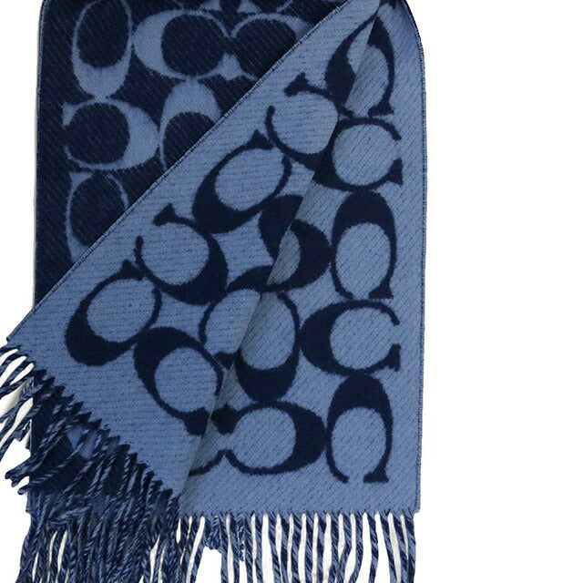 コーチ COACH TWILL SIGNATURE C MUFFLER マフラー COWC540671-415 ユニセックス マフラー WQ00056546