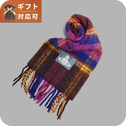 Vivienne Westwood VIVIENNE WESTWOOD 粗格子呢围巾 8103014F-W01BM-J401 男女通用 WQ00056706