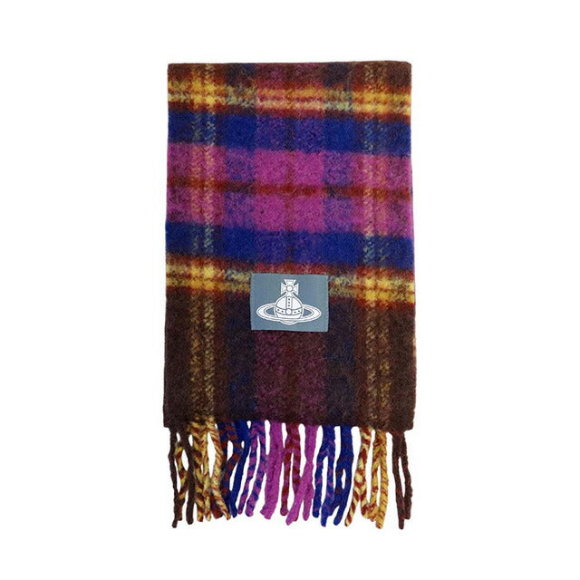 Vivienne Westwood VIVIENNE WESTWOOD 粗格子呢围巾 8103014F-W01BM-J401 男女通用 WQ00056706