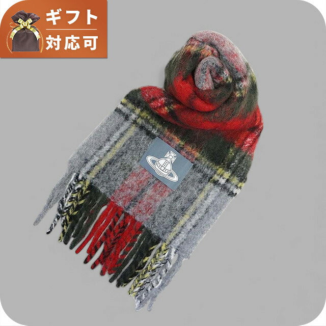 ヴィヴィアンウエストウッド VIVIENNE WESTWOOD CHUNKY TARTAN マフラー 8103014F-W01BM-H401 ユニセックス WQ00056707