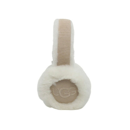 アグ UGG Sheepskin Embroidery Earmuff イヤーマフ 耳当て 20955-SAN レディース サンド ベージュ イヤーマフ WQ00056844