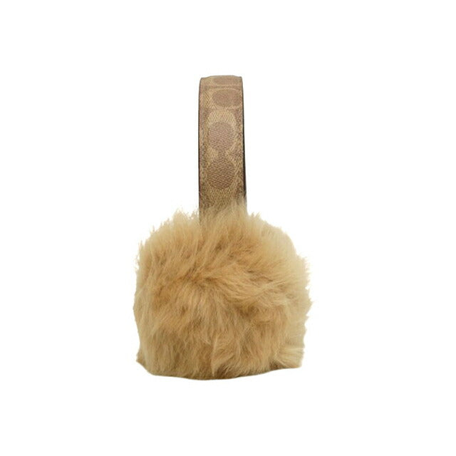 コーチ COACH SIGNATURE C COATED CANVAS SHEARLING イヤーマフ 耳当て 29CCL09-TAN レディース イヤーマフ WQ00057001