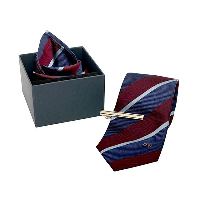 Daniel Wellington DANIEL WELLINGTON Tie &amp; Chief &amp; Tie Bar 3-piece set DW02800003 Men&