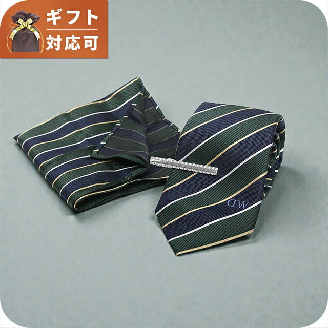 Daniel Wellington DANIEL WELLINGTON Tie &amp; Chief &amp; Tie Bar 3-piece set DW02800008 Men&