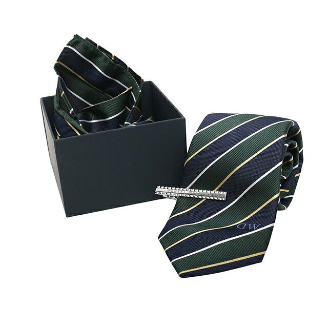 Daniel Wellington DANIEL WELLINGTON Tie &amp; Chief &amp; Tie Bar 3-piece set DW02800008 Men&