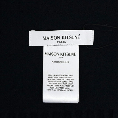 メゾンキツネ MAISON KITSUNE FOX HEAD SCARF マフラー ストール PM06201WB0044-0413 CLASSIC NAVY ユニセックス マフラー WQ00057136