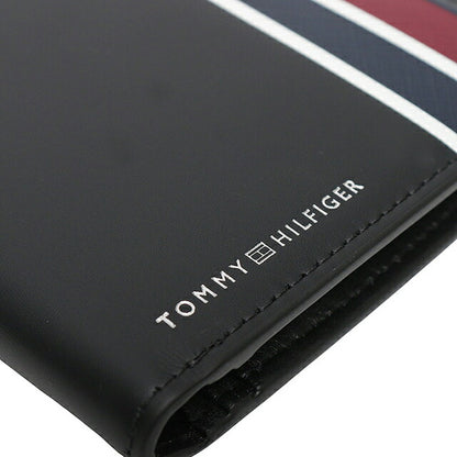 トミーヒルフィガー TOMMY HILFIGER TH CORP CC AND COIN 二つ折り財布 AM0AM12782BDS-BLACK メンズ WQ00057146