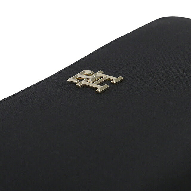 トミーヒルフィガー TOMMY HILFIGER POPPY LARGE ZA 長財布 AW0AW16584BDS-BLACK-GOLD レディース WQ00057147