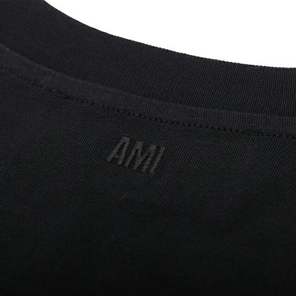 AMI PARIS Ami de Coeur Permanent Collection Long T-shirt BFUTS235-001-S Unisex Long T-shirt WQ00057153