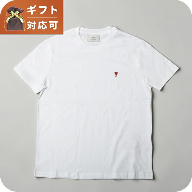 アミパリス AMI PARIS Ami de Coeur パーマネントコレクション Tシャツ BFUTS035-100-XS ユニセックス ホワイト Tシャツ WQ00057154
