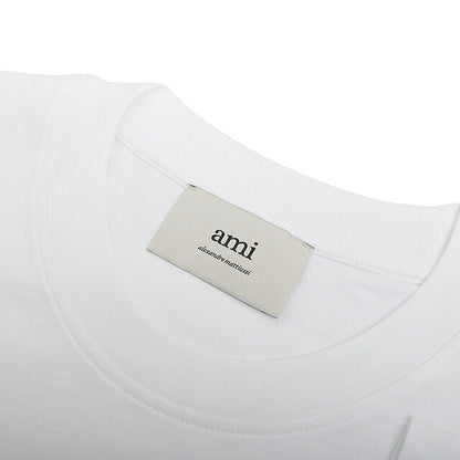 アミパリス AMI PARIS Ami de Coeur パーマネントコレクション Tシャツ BFUTS035-100-XS ユニセックス ホワイト Tシャツ WQ00057154