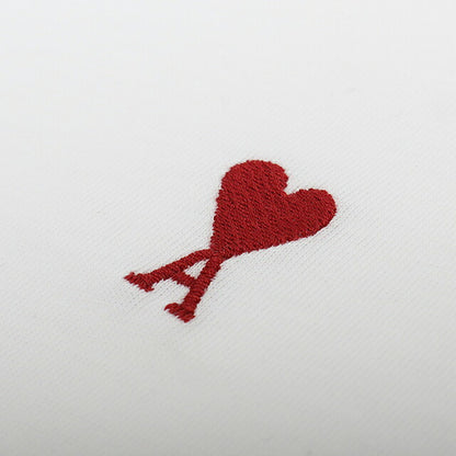 アミパリス AMI PARIS Ami de Coeur パーマネントコレクション Tシャツ BFUTS035-100-XS ユニセックス ホワイト Tシャツ WQ00057154