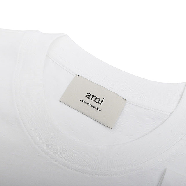 アミパリス AMI PARIS Ami de Coeur パーマネントコレクション Tシャツ BFUTS035-100-S ユニセックス Tシャツ WQ00057155