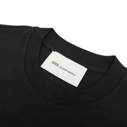 アミパリス AMI PARIS Ami de Coeur パーマネントコレクション Tシャツ BFUTS035-001-L ユニセックス ブラック Tシャツ WQ00057235