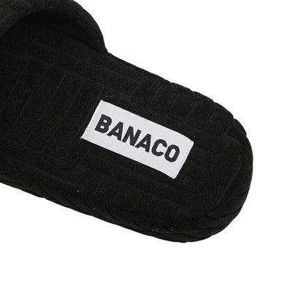 バナコ BANACO VIVID TERRY ROOM SLIPPER テリールームスリッパ ルームシューズ BNC-SLIPPER-BK-M メンズ レディース 23-25.5cm 靴 WQ00057311