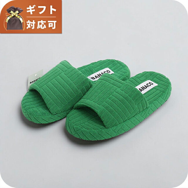 バナコ BANACO VIVID TERRY ROOM SLIPPER テリールームスリッパ ルームシューズ BNC-SLIPPER-GN-M メンズ レディース 23-25.5cm 靴 WQ00057315